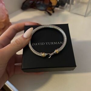 Cable Bracelet Two Tone